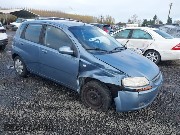 ✅ 2007 Chevrolet Aveo SVM • VIN: KL1TD66637B707065 • Lot: 43750044. Listed on IAAI with 172,929 mi. Free auction sales archive from the USA and detailed vehicle history report at DreamBid. Image 1.
