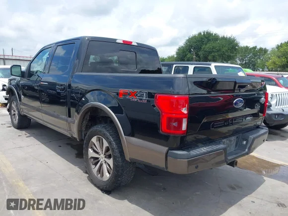 ✅ 2018 Ford F-150 XL • VIN: 1FTEW1EG8JFA43905 • Lot: 42364574. Listed on IAAI with 139,009 mi. Free auction sales archive from the USA and detailed vehicle history report at DreamBid. Image 3.