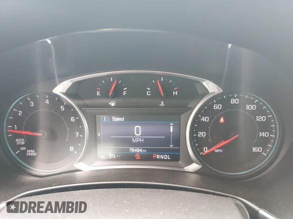 ✅ 2022 Chevrolet Equinox LT • VIN: 3GNAXKEVXNL115187 • Lot: 45232299. Listed on IAAI with 76,494 mi. Free auction sales archive from the USA and detailed vehicle history report at DreamBid. Image 7.