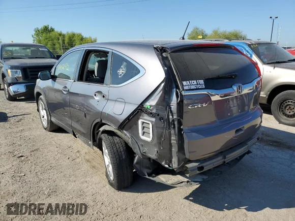 ✅ 2016 Honda CR-V EX • VIN: 2HKRM4H54GH658131 • Лот: 58642432. Опубликован ранее на Copart с пробегом 103 341 миль. Бесплатный доступ к архиву аукционных продаж из США и подробный отчёт об истории автомобиля на DreamBid. Изображение 3.