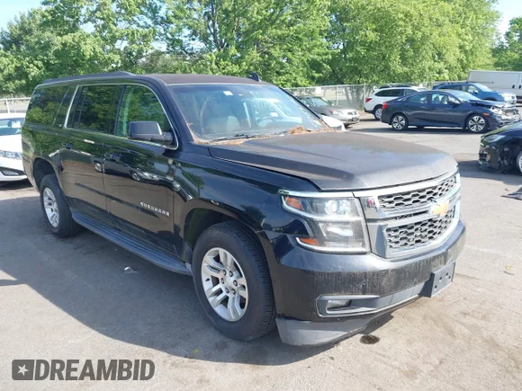 ✅ 2015 Chevrolet Suburban LT • VIN: 1GNSKJKC9FR692724 • Lot: 45484192. Listed on IAAI with 246,659 mi. Free auction sales archive from the USA and detailed vehicle history report at DreamBid. Image 1.
