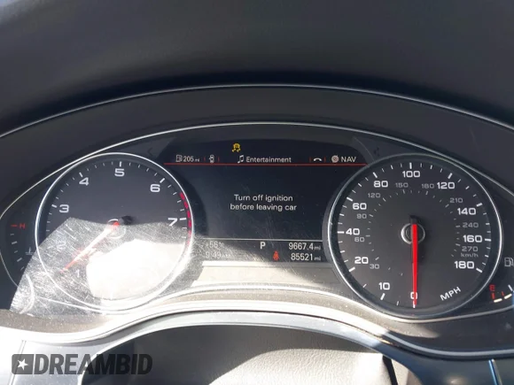 ✅ 2014 Audi A7 Premium Plus • VIN: WAUWGAFC7EN080708 • Lot: 44419993. Listed on IAAI with 85,521 mi. Free auction sales archive from the USA and detailed vehicle history report at DreamBid. Image 7.