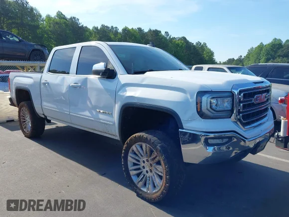 ✅ 2017 GMC Sierra 1500 SLE • VIN: 3GTP1MEC7HG474668 • Lot: 45031113. Listed on IAAI with 148,835 mi. Free auction sales archive from the USA and detailed vehicle history report at DreamBid. Image 1.
