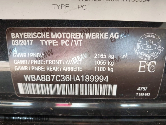 ✅ 2017 BMW 3 Series 340i xDrive • VIN: WBA8B7C36HA189994 • Lot: 41090133. Wystawiony na IAAI z przebiegiem 107 374 mil. Bezpłatny archiwum sprzedaży aukcyjnych z USA i szczegółowy raport historii pojazdu na DreamBid. Zdjęcie 9.