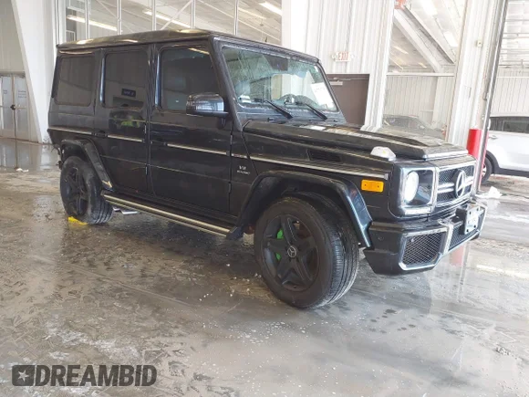 ✅ 2014 Mercedes-Benz G 63 AMG • VIN: WDCYC7DF5EX225170 • Lot: 41770705. Listed on IAAI with 63,834 mi. Free auction sales archive from the USA and detailed vehicle history report at DreamBid. Image 1.