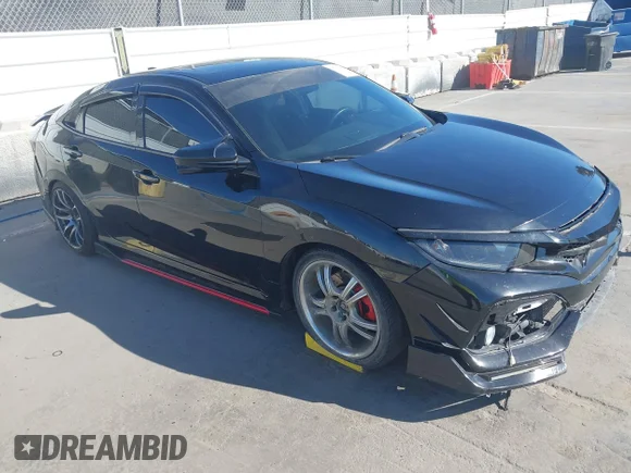 ✅ 2018 Honda Civic Si • VIN: 2HGFC1E52JH708244 • Lot: 43300423. Listed on IAAI with 63,974 mi. Free auction sales archive from the USA and detailed vehicle history report at DreamBid. Image 1.