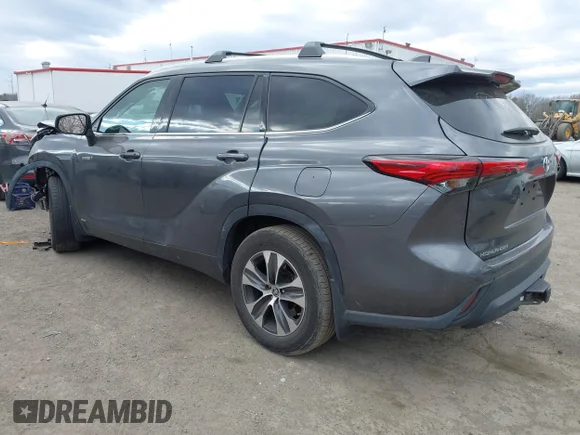 ✅ 2021 Toyota Highlander Hybrid XLE • VIN: 5TDGBRCH6MS530331 • Lot: 44049301. Wystawiony na IAAI z przebiegiem 69 681 mil. Bezpłatny archiwum sprzedaży aukcyjnych z USA i szczegółowy raport historii pojazdu na DreamBid. Zdjęcie 3.