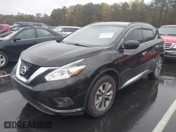 ✅ 2016 Nissan Murano S • VIN: 5N1AZ2MG0GN111654 • Lot: 43545601. Wystawiony na IAAI z przebiegiem 173 218 mil. Bezpłatny archiwum sprzedaży aukcyjnych z USA i szczegółowy raport historii pojazdu na DreamBid. Zdjęcie 2.
