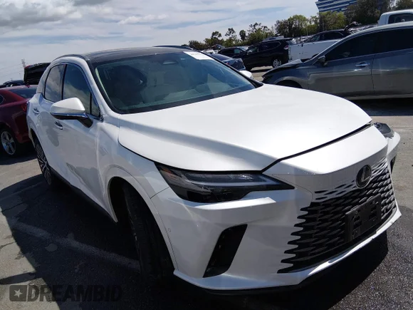 ✅ 2026 Lexus RX 350h Luxury • VIN: 2T2BBMCA6TC112483 • Lot: 44783314. Wystawiony na IAAI z przebiegiem 353 mil. Bezpłatny archiwum sprzedaży aukcyjnych z USA i szczegółowy raport historii pojazdu na DreamBid. Zdjęcie 1.
