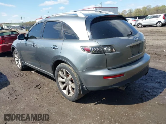✅ 2005 Infiniti FX • VIN: JNRAS08W85X218158 • Lot: 41991927. Wystawiony na IAAI z przebiegiem 266 791 mil. Bezpłatny archiwum sprzedaży aukcyjnych z USA i szczegółowy raport historii pojazdu na DreamBid. Zdjęcie 3.