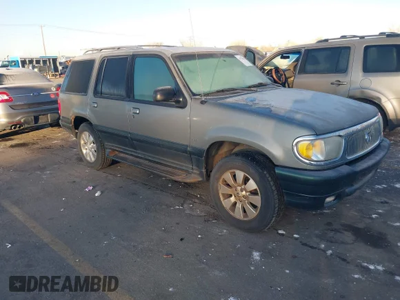✅ 1999 Mercury Mountaineer • VIN: 4M2ZU55P2XUJ26744 • Lot: 44278560. Listed on IAAI with 239,329 mi. Free auction sales archive from the USA and detailed vehicle history report at DreamBid. Image 1.