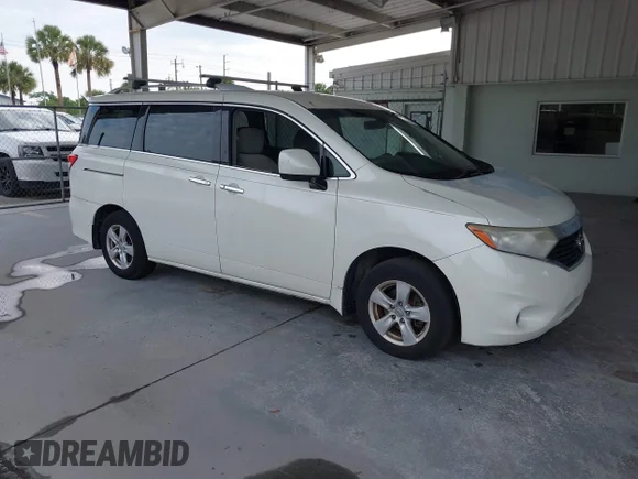 ✅ 2015 Nissan Quest SL • VIN: JN8AE2KP1F9123990 • Lot: 42220624. Wystawiony na IAAI z przebiegiem 209 662 mil. Bezpłatny archiwum sprzedaży aukcyjnych z USA i szczegółowy raport historii pojazdu na DreamBid. Zdjęcie 1.