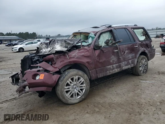 ✅ 2011 Ford Expedition Limited • VIN: 1FMJU1K55BEF01135 • Лот: 46106235. Опубликован ранее на Copart с пробегом Не указан. Бесплатный доступ к архиву аукционных продаж из США и подробный отчёт об истории автомобиля на DreamBid. Изображение 1.