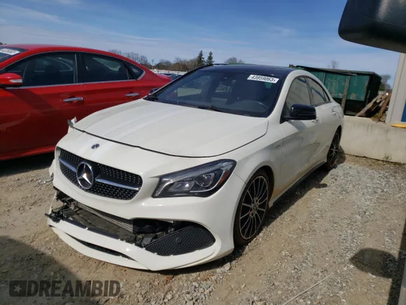 ✅ 2018 Mercedes-Benz CLA 250 • VIN: WDDSJ4EB7JN533819 • Lot: 43959063. Listed on Copart with 107,558 mi. Free auction sales archive from the USA and detailed vehicle history report at DreamBid. Image 1.