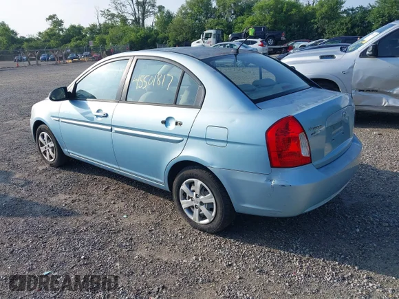 ✅ 2009 Hyundai Accent Auto GLS • VIN: KMHCN46C99U366919 • Lot: 45501817. Listed on IAAI with 155,848 mi. Free auction sales archive from the USA and detailed vehicle history report at DreamBid. Image 3.