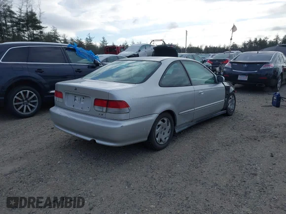 ✅ 1999 Honda Civic EX • VIN: 1HGEJ8148XL096425 • Lot: 43435215. Wystawiony na IAAI z przebiegiem 247 095 mil. Bezpłatny archiwum sprzedaży aukcyjnych z USA i szczegółowy raport historii pojazdu na DreamBid. Zdjęcie 4.
