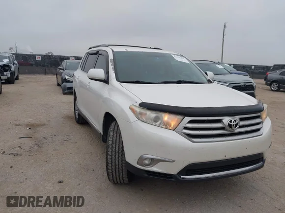 ✅ 2012 Toyota Highlander • VIN: 5TDZK3EH4CS085721 • Lot: 43950496. Wystawiony na IAAI z przebiegiem 184 713 mil. Bezpłatny archiwum sprzedaży aukcyjnych z USA i szczegółowy raport historii pojazdu na DreamBid. Zdjęcie 1.