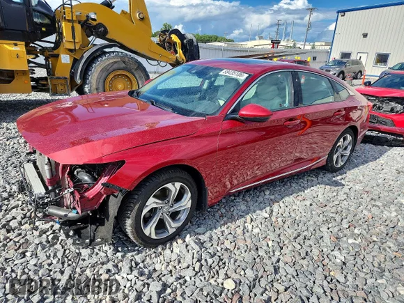 ✅ 2018 Honda Accord EX-L • VIN: 1HGCV1F55JA159617 • Лот: 58435106. Опубліковано раніше на Copart з пробігом 35 739 миль. Безкоштовний доступ до архіву аукціонних продажів зі США та докладний звіт про історію автомобіля на DreamBid. Зображення 1.