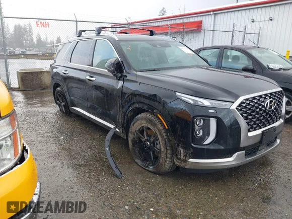 ✅ 2022 Hyundai Palisade Calligraphy • VIN: KM8R7DHE0NU353327 • Lot: 41217908. Wystawiony na IAAI z przebiegiem 20 870 mil. Bezpłatny archiwum sprzedaży aukcyjnych z USA i szczegółowy raport historii pojazdu na DreamBid. Zdjęcie 1.