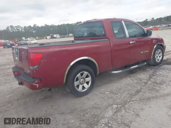 ✅ 2005 Nissan Titan XE • VIN: 1N6AA06A75N504070 • Lot: 44432888. Wystawiony na IAAI z przebiegiem 167 898 mil. Bezpłatny archiwum sprzedaży aukcyjnych z USA i szczegółowy raport historii pojazdu na DreamBid. Zdjęcie 4.
