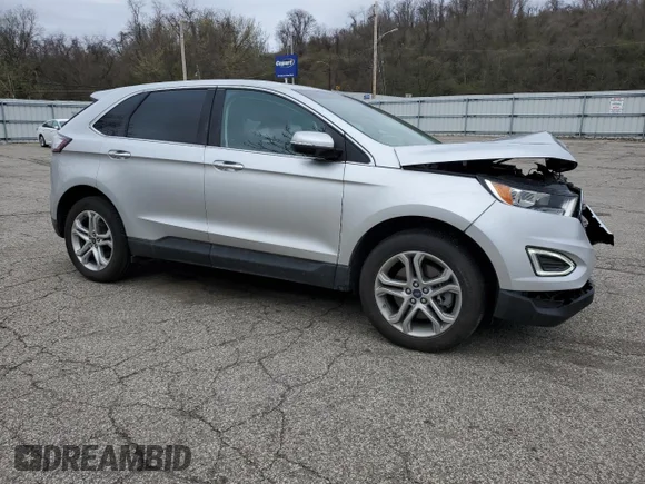 ✅ 2018 Ford Edge Titanium • VIN: 2FMPK4K84JBC14505 • Lot: 47315923. Wystawiony na Copart z przebiegiem 87 634 mil. Bezpłatny archiwum sprzedaży aukcyjnych z USA i szczegółowy raport historii pojazdu na DreamBid. Zdjęcie 4.