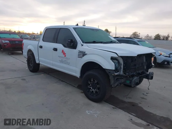 ✅ 2020 Ford F-150 XL • VIN: 1FTEW1CB3LKE66635 • Lot: 43751698. Wystawiony na IAAI z przebiegiem 157 977 mil. Bezpłatny archiwum sprzedaży aukcyjnych z USA i szczegółowy raport historii pojazdu na DreamBid. Zdjęcie 1.