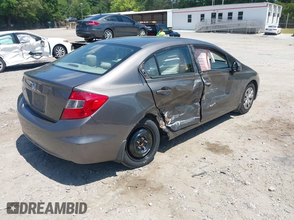 ✅ 2012 Honda Civic LX • VIN: 19XFB2F50CE094623 • Лот: 45148136. Опубліковано раніше на IAAI з пробігом 124 500 миль. Безкоштовний доступ до архіву аукціонних продажів зі США та докладний звіт про історію автомобіля на DreamBid. Зображення 4.