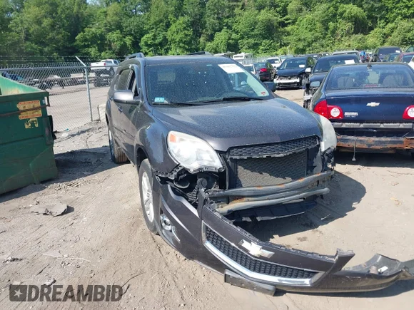 ✅ 2015 Chevrolet Equinox LT • VIN: 2GNFLGEK8F6220160 • Lot: 45287712. Listed on IAAI with 115,203 mi. Free auction sales archive from the USA and detailed vehicle history report at DreamBid. Image 1.