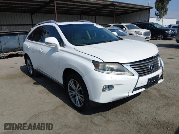 ✅ 2013 Lexus RX 350 • VIN: 2T2ZK1BA9DC101851 • Lot: 45449308. Listed on IAAI with 133,882 mi. Free auction sales archive from the USA and detailed vehicle history report at DreamBid. Image 1.
