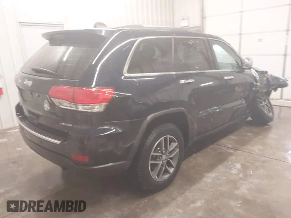 ✅ 2018 Jeep Grand Cherokee Limited • VIN: 1C4RJFBGXJC244126 • Лот: 43995016. Опубліковано раніше на IAAI з пробігом 157 397 миль. Безкоштовний доступ до архіву аукціонних продажів зі США та докладний звіт про історію автомобіля на DreamBid. Зображення 4.