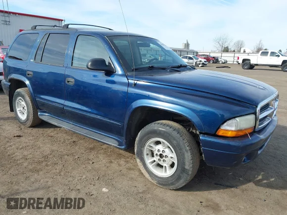 ✅ 2002 Dodge Durango SLT • VIN: 1B4HS48N72F179297 • Lot: 44698638. Wystawiony na IAAI z przebiegiem 225 325 mil. Bezpłatny archiwum sprzedaży aukcyjnych z USA i szczegółowy raport historii pojazdu na DreamBid. Zdjęcie 1.