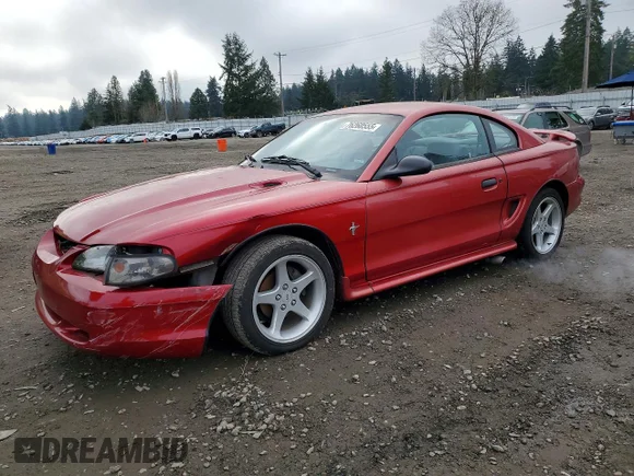 ✅ 1996 Ford Mustang • VIN: 1FALP404XTF198175 • Лот: 76260555. Опубликован ранее на Copart с пробегом 180 733 миль. Бесплатный доступ к архиву аукционных продаж из США и подробный отчёт об истории автомобиля на DreamBid. Изображение 1.