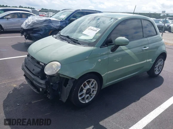 ✅ 2013 FIAT 500 Pop • VIN: 3C3CFFAR3DT751182 • Lot: 42991859. Wystawiony na IAAI z przebiegiem 127 386 mil. Bezpłatny archiwum sprzedaży aukcyjnych z USA i szczegółowy raport historii pojazdu na DreamBid. Zdjęcie 2.