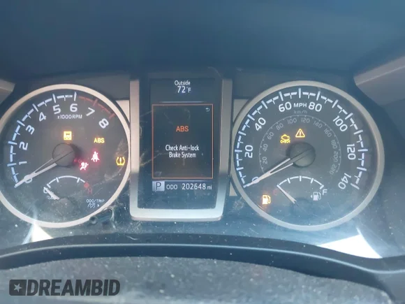 ✅ 2016 Toyota Tacoma SR5 • VIN: 5TFSZ5AN9GX025194 • Лот: 43352001. Опубліковано раніше на IAAI з пробігом 202 648 миль. Безкоштовний доступ до архіву аукціонних продажів зі США та докладний звіт про історію автомобіля на DreamBid. Зображення 7.