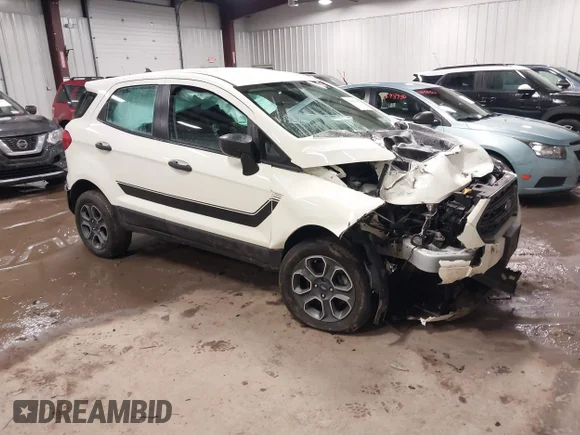 ✅ 2021 Ford EcoSport S • VIN: MAJ6S3FL6MC425515 • Лот: 41623388. Опубліковано раніше на IAAI з пробігом 51 991 миль. Безкоштовний доступ до архіву аукціонних продажів зі США та докладний звіт про історію автомобіля на DreamBid. Зображення 1.