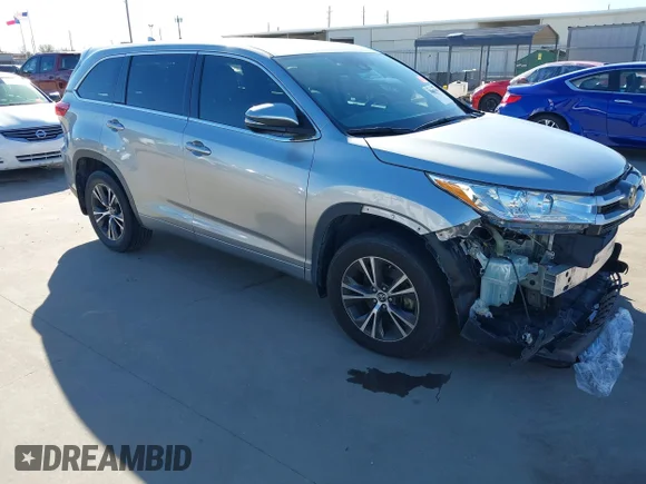 ✅ 2017 Toyota Highlander LE Plus • VIN: 5TDZZRFH8HS228349 • Лот: 44147985. Опубліковано раніше на IAAI з пробігом 43 561 миль. Безкоштовний доступ до архіву аукціонних продажів зі США та докладний звіт про історію автомобіля на DreamBid. Зображення 1.