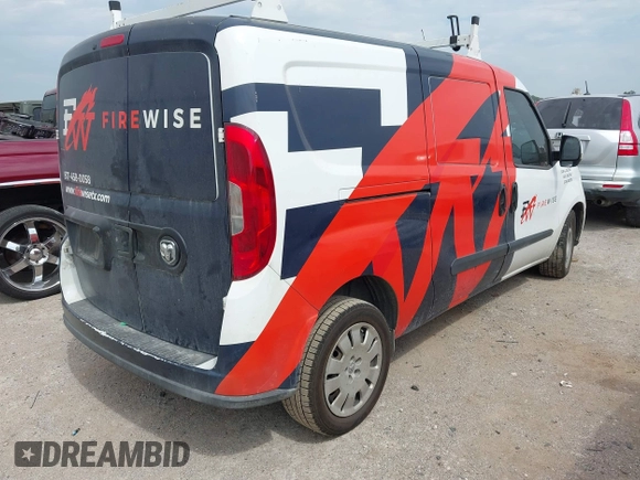 ✅ 2015 Ram ProMaster City Cargo Tradesman SLT • VIN: ZFBERFBT7F6A87395 • Lot: 42874629. Wystawiony na IAAI z przebiegiem 150 881 mil. Bezpłatny archiwum sprzedaży aukcyjnych z USA i szczegółowy raport historii pojazdu na DreamBid. Zdjęcie 4.