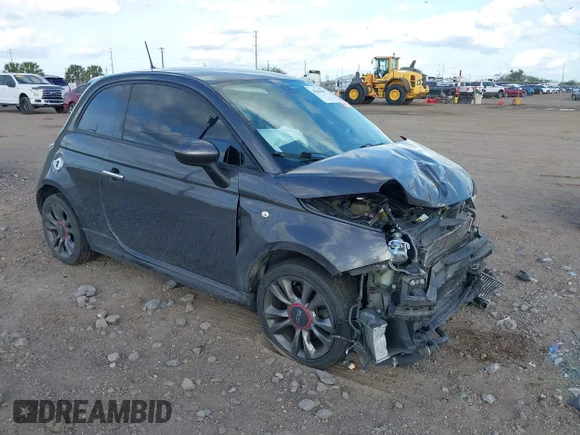 ✅ 2019 FIAT 500 Pop • VIN: 3C3CFFKH2KT707287 • Lot: 44269007. Listed on IAAI with 92,727 mi. Free auction sales archive from the USA and detailed vehicle history report at DreamBid. Image 1.