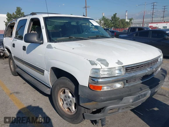 ✅ 2005 Chevrolet Suburban LS • VIN: 1GNEC16Z45J130915 • Lot: 44647549. Wystawiony na IAAI z przebiegiem 236 693 mil. Bezpłatny archiwum sprzedaży aukcyjnych z USA i szczegółowy raport historii pojazdu na DreamBid. Zdjęcie 1.