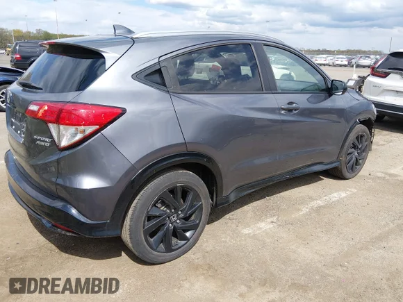 ✅ 2021 Honda HR-V Sport • VIN: 3CZRU6H19MM731826 • Lot: 44906623. Wystawiony na IAAI z przebiegiem 123 064 mil. Bezpłatny archiwum sprzedaży aukcyjnych z USA i szczegółowy raport historii pojazdu na DreamBid. Zdjęcie 4.