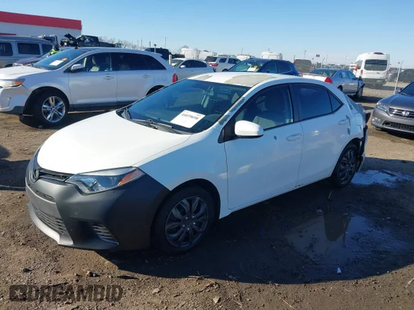 ✅ 2016 Toyota Corolla S Plus • VIN: 5YFBURHE5GP516937 • Лот: 44039698. Опубліковано раніше на IAAI з пробігом 191 856 миль. Безкоштовний доступ до архіву аукціонних продажів зі США та докладний звіт про історію автомобіля на DreamBid. Зображення 2.
