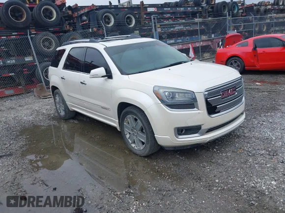 ✅ 2014 GMC Acadia Denali • VIN: 1GKKRTKD3EJ247695 • Lot: 44962628. Wystawiony na IAAI z przebiegiem 207 114 mil. Bezpłatny archiwum sprzedaży aukcyjnych z USA i szczegółowy raport historii pojazdu na DreamBid. Zdjęcie 1.