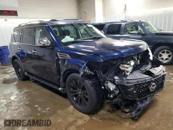 ✅ 2017 Nissan Armada Platinum • VIN: JN8AY2NE2H9707528 • Lot: 72351835. Listed on Copart with 103,625 mi. Free auction sales archive from the USA and detailed vehicle history report at DreamBid. Image 4.