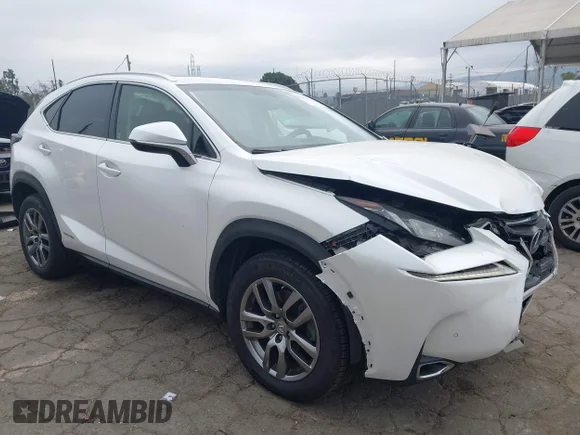 ✅ 2016 Lexus NX 300h • VIN: JTJBJRBZ5G2030595 • Лот: 43364423. Опубліковано раніше на IAAI з пробігом 94 768 миль. Безкоштовний доступ до архіву аукціонних продажів зі США та докладний звіт про історію автомобіля на DreamBid. Зображення 1.