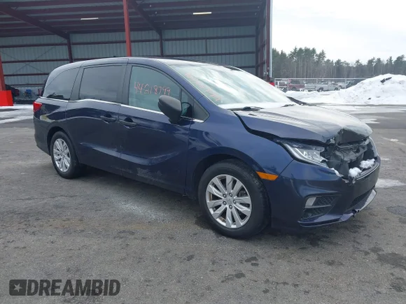 ✅ 2019 Honda Odyssey LX • VIN: 5FNRL6H29KB045210 • Lot: 44218799. Wystawiony na IAAI z przebiegiem 190 000 mil. Bezpłatny archiwum sprzedaży aukcyjnych z USA i szczegółowy raport historii pojazdu na DreamBid. Zdjęcie 1.