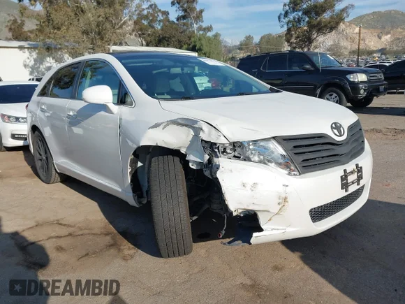 ✅ 2012 Toyota Venza LE • VIN: 4T3ZA3BB6CU061745 • Lot: 44454992. Listed on IAAI with 93,831 mi. Free auction sales archive from the USA and detailed vehicle history report at DreamBid. Image 1.
