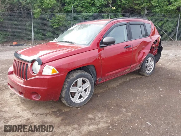 ✅ 2007 Jeep Compass Sport • VIN: 1J8FT47W07D272398 • Лот: 44869879. Опубліковано раніше на IAAI з пробігом 182 962 миль. Безкоштовний доступ до архіву аукціонних продажів зі США та докладний звіт про історію автомобіля на DreamBid. Зображення 2.