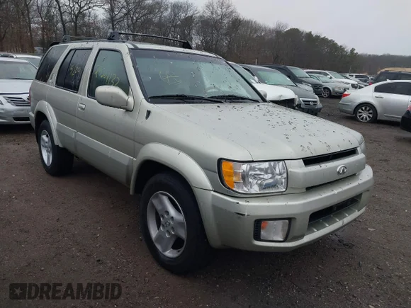 ✅ 2001 Infiniti QX4 Luxury • VIN: JNRDR07YX1W108515 • Lot: 41484472. Wystawiony na IAAI z przebiegiem Nie podano. Bezpłatny archiwum sprzedaży aukcyjnych z USA i szczegółowy raport historii pojazdu na DreamBid. Zdjęcie 1.