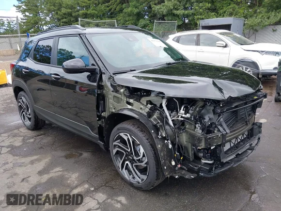 ✅ 2026 Chevrolet TrailBlazer RS • VIN: KL79MUSL7TB007818 • Lot: 42975108. Listed on IAAI with 2,497 mi. Free auction sales archive from the USA and detailed vehicle history report at DreamBid. Image 1.