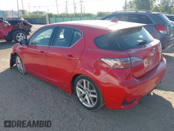 ✅ 2015 Lexus CT 200h • VIN: JTHKD5BH9F2232654 • Лот: 43245915. Опубліковано раніше на IAAI з пробігом 93 937 миль. Безкоштовний доступ до архіву аукціонних продажів зі США та докладний звіт про історію автомобіля на DreamBid. Зображення 3.
